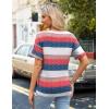 Zeagoo Womens Summer Tops Short Sleeve Casual Shirts Floral Tee Trendy 2026 Basics V Neck Plain Tshirt(Tw670)