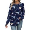Navy Floral