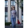 ZEAGOO Womens Mesh Long Sleeve Tops Mock Neck Going Out See Through Shirts Sexy Sheer Blouses Clubwear S-XXL(Cx233)
