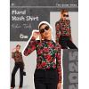 ZEAGOO Womens Mesh Long Sleeve Tops Mock Neck Going Out See Through Shirts Sexy Sheer Blouses Clubwear S-XXL(Dh107)
