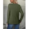 ZEAGOO Womens Sweaters Long Sleeve Tops Crew Neck Knit Pullover Sweaters Fall Fashion 2026 Dressy Casual Basic Clothes(A Army Green)