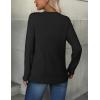 ZEAGOO Womens Sweaters Long Sleeve Tops Crew Neck Knit Pullover Sweaters Fall Fashion 2026 Dressy Casual Basic Clothes(A Black)