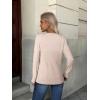 ZEAGOO Womens Sweaters Long Sleeve Tops Crew Neck Knit Pullover Sweaters Fall Fashion 2026 Dressy Casual Basic Clothes(A Warm Apricot)
