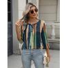 Zeagoo 3/4 Length Sleeve Women Tops Crew Neck Blouses Dressy Casual Summer T Shirts Loose Fit Business Work Clothes(Cx289-multicolor)