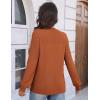 Zeagoo Fall Sweaters for Women 2025 Casual Crewneck Knit Long Sleeve Loose Pullover Sweater Outfits Tops(Caramel)