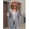 Zeagoo Lightweight Cardigan for Women 2026 Long Sleeve Open Front Casual Cardigans with Pockets(Hf36)