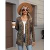 Zeagoo Lightweight Cardigan for Women 2026 Long Sleeve Open Front Casual Cardigans with Pockets(Mz721)
