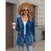 Zeagoo Lightweight Cardigan for Women 2026 Long Sleeve Open Front Casual Cardigans with Pockets(Mz845)