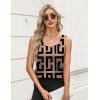 Zeagoo Silk Satin Tank Tops for Women Scoop Neck Sleeveless Camisole Tops 2026 Summer Basic Blouses(Jh308)