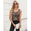 Zeagoo Silk Satin Tank Tops for Women Scoop Neck Sleeveless Camisole Tops 2026 Summer Basic Blouses(Mz721)