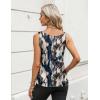Zeagoo Silk Satin Tank Tops for Women Scoop Neck Sleeveless Camisole Tops 2026 Summer Basic Blouses(Zr220)