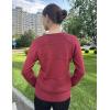 Zeagoo Sweaters for Women Long Sleeve Tops Soft Knit Crew Neck Pullover Sweater Lightweight Crochet 2026 Fall Outfits(A Wine Red)