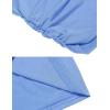 Zeagoo Tank Top for Women Trendy Going Out Tops Sleeveless Shirts Ruched Business Casual Basic Tunic Tops(Blue)