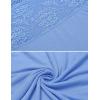 Zeagoo Tank Top for Women Trendy Going Out Tops Sleeveless Shirts Ruched Business Casual Basic Tunic Tops(Blue)