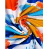 Zeagoo Tank Top for Women Trendy Going Out Tops Sleeveless Shirts Ruched Business Casual Basic Tunic Tops(Colorful Colorblock)