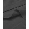Zeagoo Women Long Cardigan Sweaters Lightweight Open Front Duster Knit Fashion Sweater Coats Trendy Cardigans with Pocket(Dark Gray)