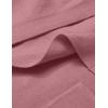 Zeagoo Women Long Cardigan Sweaters Lightweight Open Front Duster Knit Fashion Sweater Coats Trendy Cardigans with Pocket(Red Bean Paste)