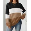 Zeagoo Women’s 2026 Fall Chunky Knit Sweater Oversized Crewneck Long Sleeve Winter Cotton Pullover Sweaters Jumper Tops(Tw638)