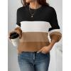 Zeagoo Women’s 2026 Fall Chunky Knit Sweater Oversized Crewneck Long Sleeve Winter Cotton Pullover Sweaters Jumper Tops(Tw638)