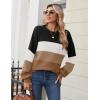 Zeagoo Women’s 2026 Fall Chunky Knit Sweater Oversized Crewneck Long Sleeve Winter Cotton Pullover Sweaters Jumper Tops(Tw638)