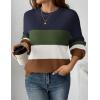 Zeagoo Women’s 2026 Fall Chunky Knit Sweater Oversized Crewneck Long Sleeve Winter Cotton Pullover Sweaters Jumper Tops(Tz250)