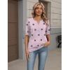 Zeagoo Women’s Short Sleeve Sweater 2026 Spring Summer Tops Lightweight Casual V Neck Sweaters Dressy Work Blouses Clothes(A- Floral Jh455)