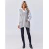 Zeagoo Women’s Sweater Vest 2026 Oversized Sleeveless V Neck Pullovers with Pocket Knitted Fall Outfits(Grey)