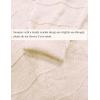 Zeagoo Womens Sweaters Fall Casual Long Sleeve V Neck Shirts Lightweight Crochet Ribbed Knit Pullover Tops Outfits(Cream)