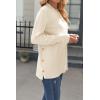 Zeagoo Women’s Sweaters Loose Knit Side Button 2025 Fall Fashion Trendy Casual Pullover Tops Clothes(Apricot)