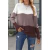 Zeagoo Women’s Sweaters Loose Knit Side Button 2025 Fall Fashion Trendy Casual Pullover Tops Clothes(Multicolored)