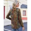 Zeagoo Womens Tops Long Sleeve Shirts Boho Tops for Women 2026 Fall Blouses Ladies Sweatshirts Spring Fashion Clothing(A01-ethnic Style)