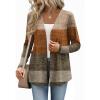 Zeagoo Lightweight Cardigan for Women 2026 Long Sleeve Open Front Casual Cardigans with Pockets(Jh398)