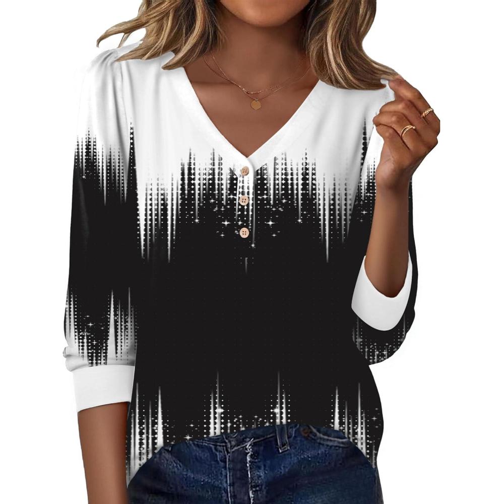 imageZeagoo Womens Long Sleeve Shirts V Neck Dressy Casual Tops Trendy Button Down Blouse Fall Fashion Work ClothesJb204