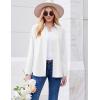 ZEAGOO Button Down Shirt for Women Long Sleeve Blouses Floral Printed Tops Business Casual Work Outfits S-XXL
