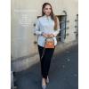 Zeagoo Button Down Shirts for Women Wrinkle Free Long Sleeve Collared Dress Blouses Casual Work Office Tunics Tops(Khaki)