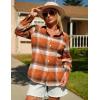 Zeagoo Flannel Shirt Women Button Down Long Sleeve Plaid Shirts Collared Casual Work Tops S-2XL(Gw185)