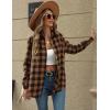 Zeagoo Flannel Shirt Women Button Down Long Sleeve Plaid Shirts Collared Casual Work Tops S-2XL(Gz937)