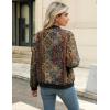 Zeagoo Women’s Bomber Jacket Casual Coat Zip Up Spring Fall Clothes with Pockets S-XXL(Multicolor)