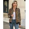 Zeagoo Women’s Bomber Jacket Casual Coat Zip Up Spring Fall Clothes with Pockets S-XXL(Multicolor)