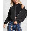Zeagoo Women’s Bomber Jacket Casual Coat Zip Up Spring Fall Clothes with Pockets S-XXL(Satin-black)