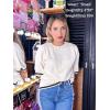 Zeagoo Womens Knit Short Sleeve Tops Summer Pullover Blouse Basic Casual Shirt(Apricot)