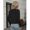Zeagoo Women’s Lightweight Summer Cardigan Cropped Long Sleeve Shrug Thin Open Front Sheer Bolero for Dresses(Black)