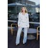 Zeagoo Women’s Long Sleeve Shirts V Neck Dressy Casual Tops Trendy Button Down Blouse Fall Fashion Work Clothes(Bf112)