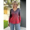 Zeagoo Women’s Long Sleeve Shirts V Neck Dressy Casual Tops Trendy Button Down Blouse Fall Fashion Work Clothes(Mz838)