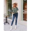 Zeagoo Womens Long Sleeve T Shirts V Neck Soft Basic Tee Loose Fit Casual Tops Winter Clothing(Multicoloured 779)