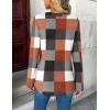 Zeagoo Womens Roll Up Long Sleeve Tops V Neck Shirts Dressy Casual Work Blouses S-2XL(Jh493)