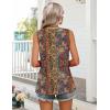 Zeagoo Womens Summer Tank Tops Sleeveless Babydoll Tops Loose Fit Tunic Blouses Crew Neck Flowy Shirts S-3XL(Aa Paisley Floral Print)