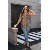 Zeagoo Womens Summer Tank Tops Sleeveless Babydoll Tops Loose Fit Tunic Blouses Crew Neck Flowy Shirts S-3XL(Aa Paisley Floral Print)