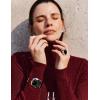 Zeagoo Womens Sweaters Turtleneck Cable Knit Long Sleeve Pullover Cute Fitted Trendy Basic Fall Winter Tops(Red)