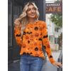 Zeagoo Womens Tops 2025 Long Sleeve Shirts for Fall Round Neck Blouses Floral Tunic Tops with Buttons Decor(Floral-ws85)
